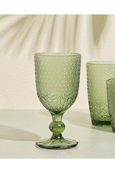 REDTAG Green Glass Goblet 260ml