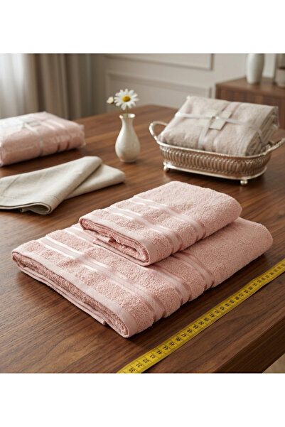 begenal home Set peškira za kupanje 1 komad 50x90cm peškira za lice i 1 komad...