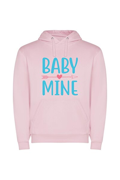 iLovePrints Artistic Delights Unveiled: Baby Mine, B, Yummy Φούτερ με κουκούλ...