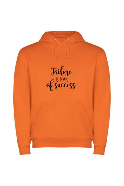 iLovePrints Failing Forward: Inspirational Success Φούτερ με κουκούλα σε χρώμ...