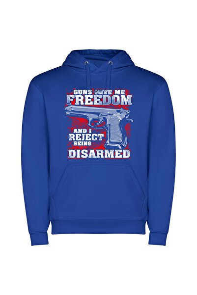 iLovePrints Silenced Freedom: Controversial Poster Φούτερ με κουκούλα σε χρώμ...