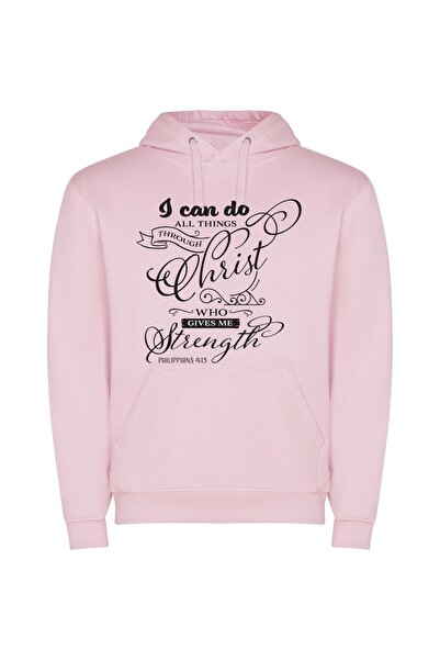 iLovePrints Divine Illustrator's Strength & Elegance Φούτερ με κουκούλα σε χρ...