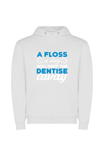 iLovePrints Delicate Dentist Profile: Aesthetic Care Φούτερ με κουκούλα σε χρ...