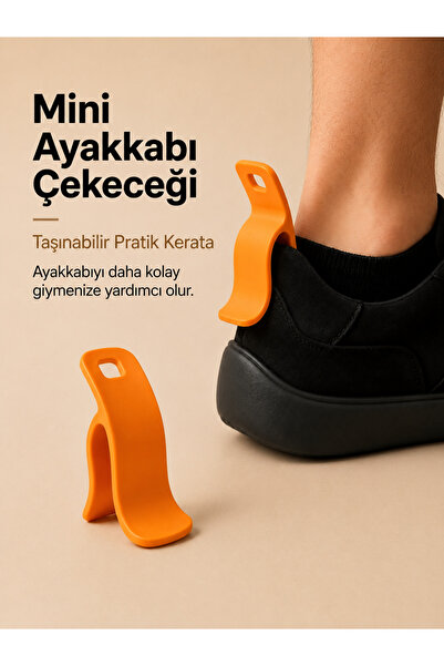 Filkorium3D Mini Pratik Ayakkabı Çekeceği – Taşınabilir Pratik Ayakkabı Giyme...