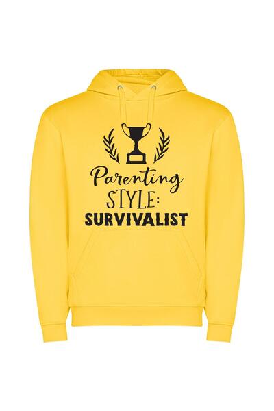 iLovePrints Striking Parenting Style: Award-Winning! Φούτερ με κουκούλα σε χρ...