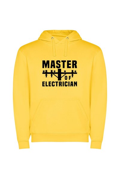 iLovePrints Electric Masterpiece by Master MS Φούτερ με κουκούλα σε χρώμα Κίτ...