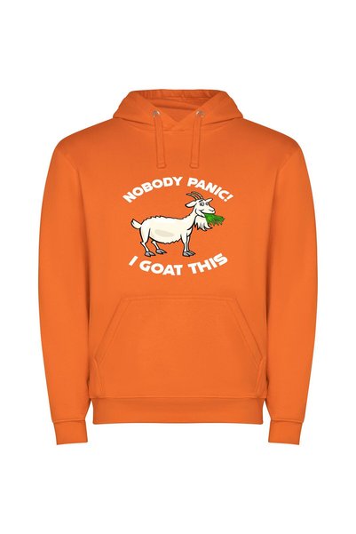 iLovePrints Grass-Munching Majesty: HD Illustration Φούτερ με κουκούλα σε χρώ...