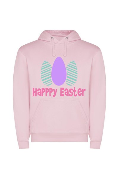 iLovePrints Joyful Easter Delights Φούτερ με κουκούλα σε χρώμα Ροζ