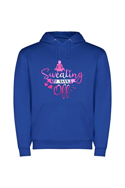 iLovePrints Sweat Mystique Unleashed Φούτερ με κουκούλα σε χρώμα Μπλε