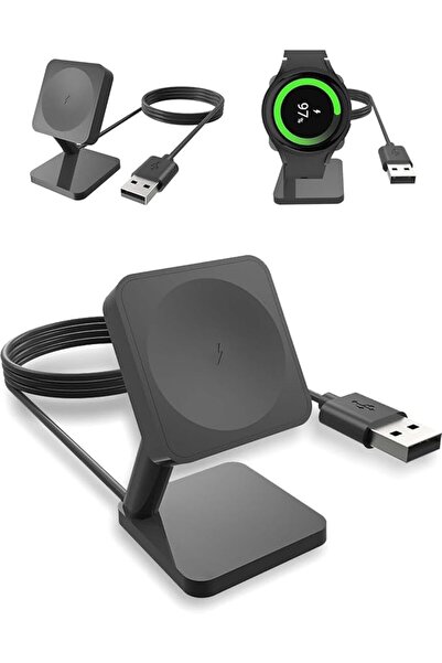 Aputue Smartwatch Wireless Charger, 360 Rotatable Magnetic Stand, Portable Ch...