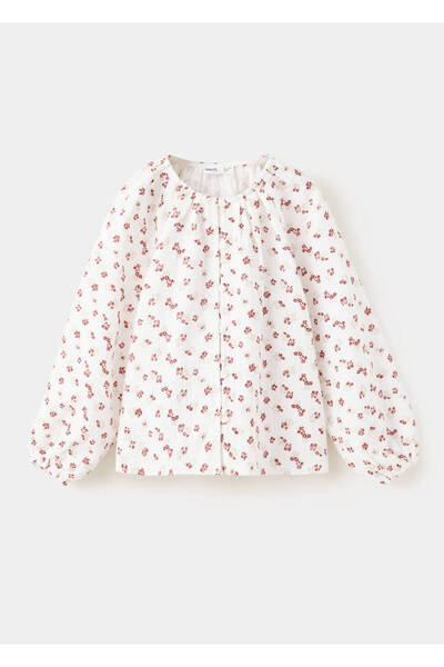 MANGO Baby Çiçek desenli bluz