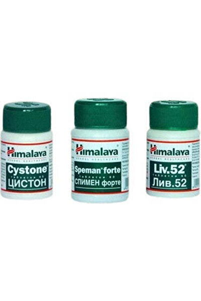 Himalaya Liv52 + Cystone + Speman Forte Koruyucu Paket