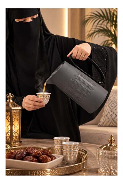 Generic قارورة حرارية معزولة بتفريغ الهواء سعة 1 لتر مع بطانة زجاجية، إبريق ل...