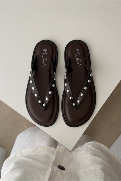 Mupa Shoes Kadın Terlik ACI KAHVE