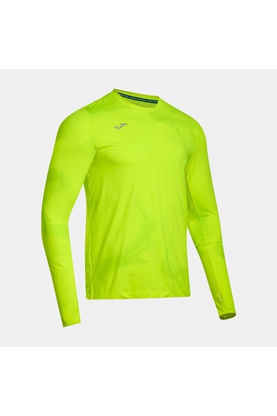 Joma 104784.060 R-Night Men's Long Sleeve T-Shirt - Neon Yellow