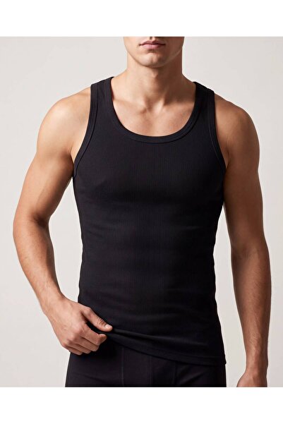 BYUSLU Premium 3-Pack Men's Ribana Sports Undershirts