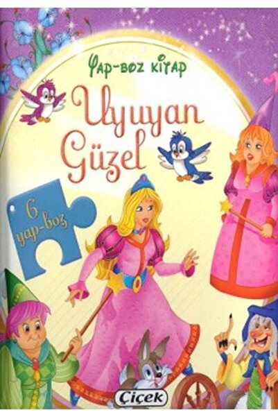 Çiçek Yayıncılık Puzzle Book - Sleeping Beauty