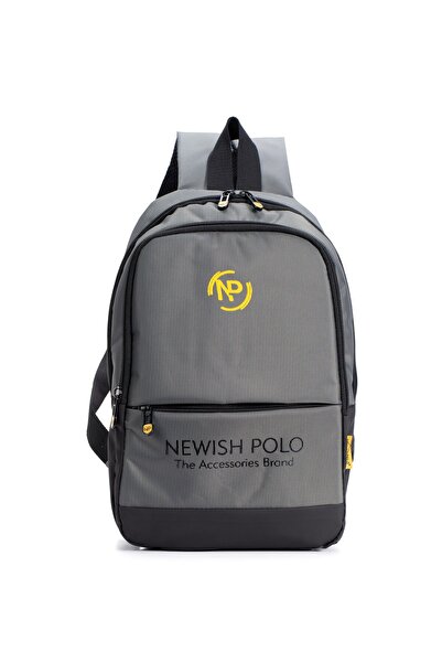 Newish Polo Rucsac minimalist unisex cu compartiment pentru laptop pentru uti...
