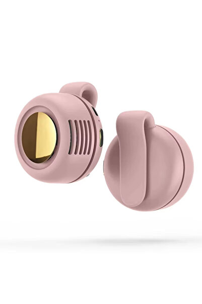 Choice مروحة USB من النوع C وردية اللون بدون شفرات بتصميم زر محمول، شحن USB، ...