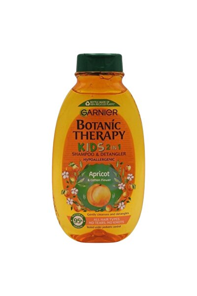 Garnier Botanic Therapy Shampoo, Botanic Therapy, 250 ml Kids 2in1 Apricot
