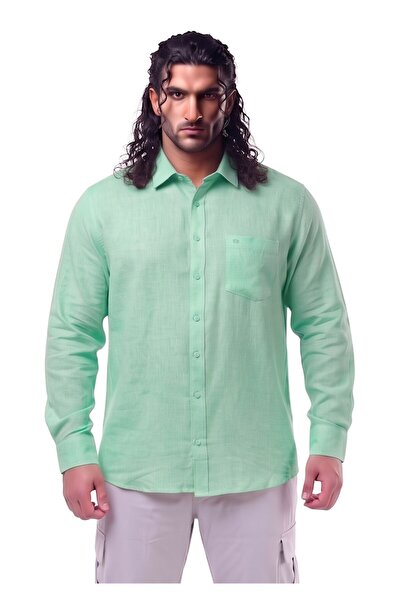 marufshop قميص صيفي للرجال مقاس كبير مناسب للرجال من 118 إلى 145، مصنوع من ال...