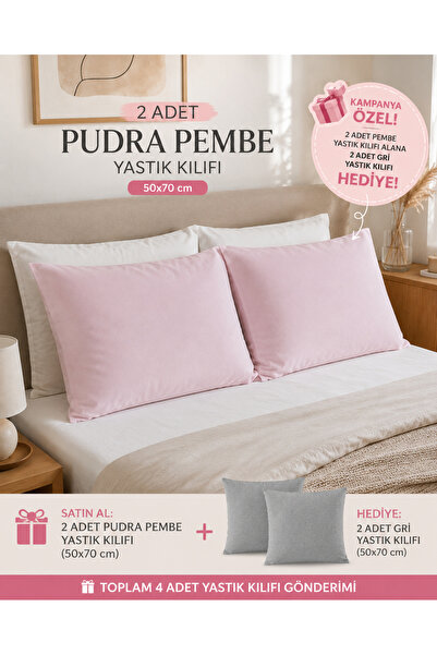 LaraLisa 2 komada 50x70 cm 70% pamuk 30% polikoton jastučnica (2 komada poklon)