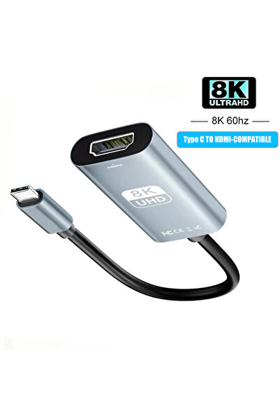 choice2 كابل KEBIDU 8K 60Hz USB C إلى HDMI متوافق مع 8K و4K بتردد 60 هرتز و30...