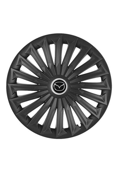 Autohelix MSA Set de 4 capace de roată Joy Black R17 pentru gama de vehicule ...