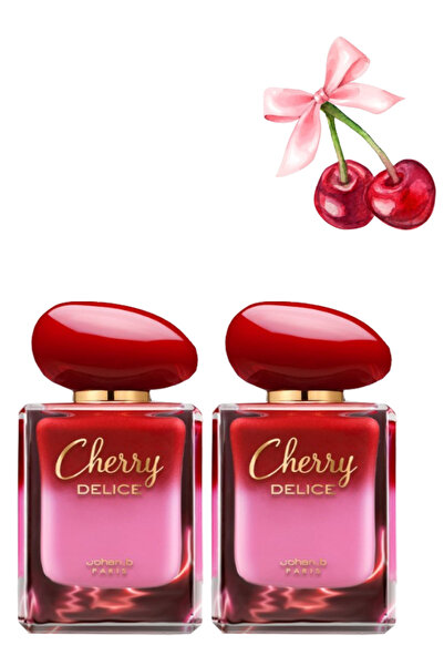 Johan.B Paris قطعتان من عطر تشيري ديليس 85 مل