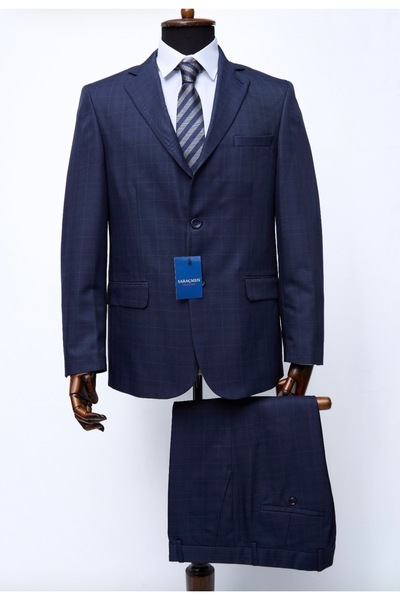 Generic Brand Costum bărbați 2 piese elegant