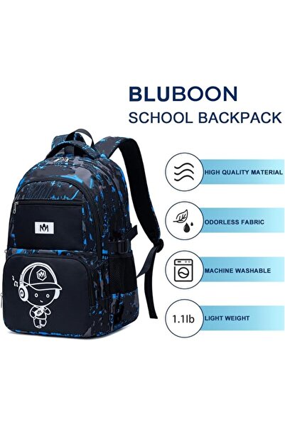 BLUBOON حقيبة ظهر للأولاد 0226 (عبوة واحدة)