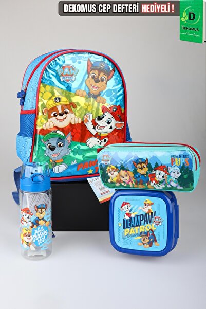 PAW PATROL X Dekomus Licensed Pawsome Squad 35 cm Small Size Kindergarten Bag...