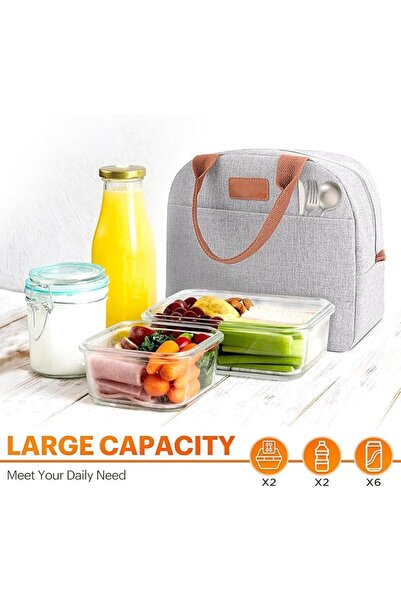 GENERAL Mylindde Lunch Bag, Insulated Lunch Bag for Women Men Kids, Reusable ...