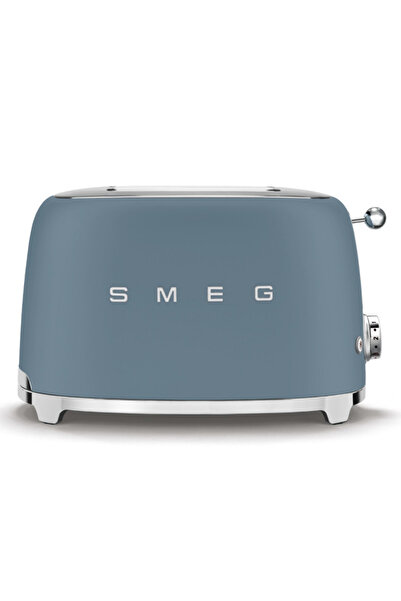 SMEG Prăjitor de pâine stil anii '50 TSF01SBMEU, 950 W, 2 felii, 6 setări, Ta...