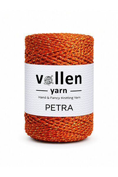vollen yarn Petra Glitter Polyester Bag Yarn 200 Gr 140 m Hand Knitting Yarn ...