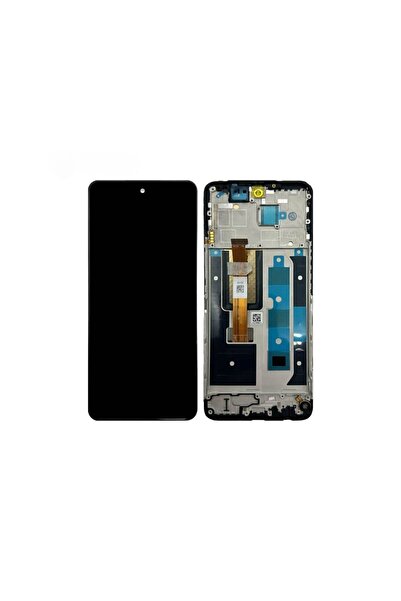 realme Γνήσια Οθόνη Και Μηχανισμός Αφής με Πλαίσιο 12 5G RMX3999 Μαύρο (Servi...