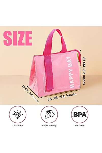 GoodTool Insulated Lunch Bag with Aluminum Foil Lining, Large Capacity Therma...