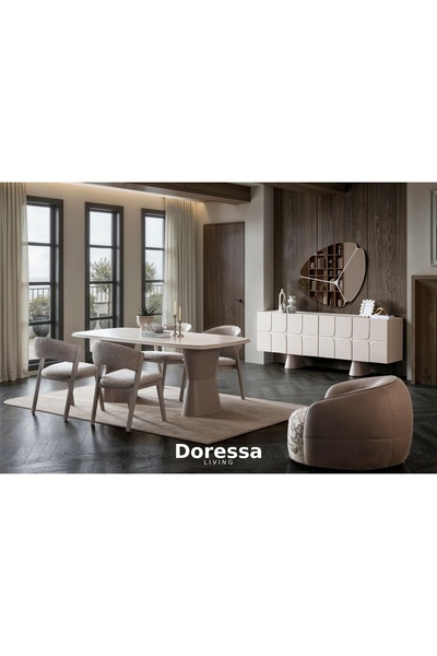 Doressa Living Ronne Yemek Odası Takımı