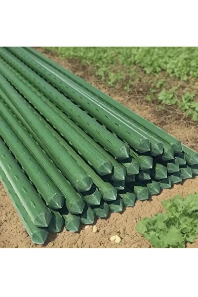 Genel Markalar Bitki Destek Çubuğu 120 cm (1adet) Pvc Kaplı Bahçe Sebze Ağaç ...