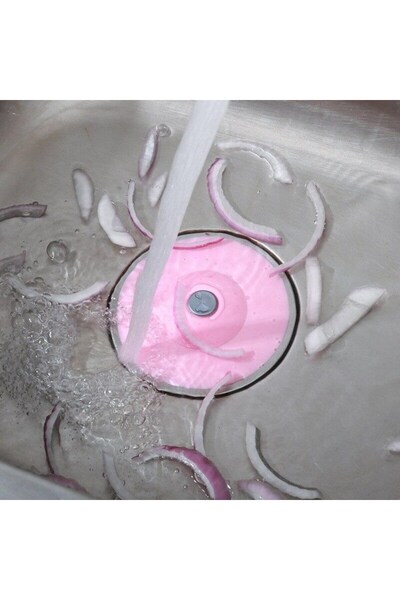 GeeS Global Silicone Material Bathroom Kitchen Drain Garbage Stopper for Sink...