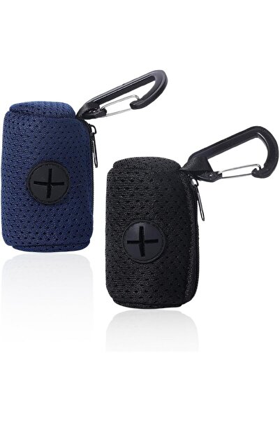 STARSTAR 2-Pack Mesh Pet Poop Bag Dispenser, Dog Poop Bag Dispenser, Portable...