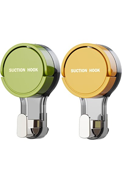 STARSTAR Two super strong suction cup hooks, with suction cup and hook, self-...