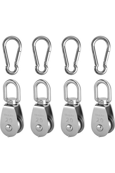 STARSTAR Bottle Rope Pulley Set - Stainless Steel Cable Pulley - Maximum Load...