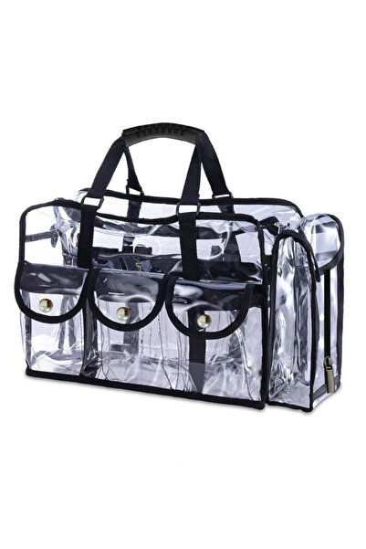 STARSTAR Transparent makeup bag, waterproof swimming bag, toiletries bag, bea...