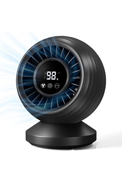 Morvena Picks Ventilator de birou silențios 22 dB – Ventilator de masă reîncă...