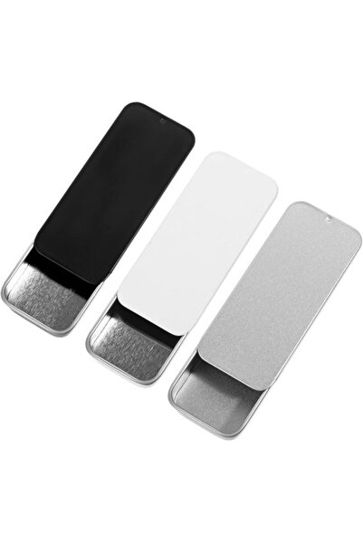 STARSTAR Mini Rectangular Metal Tin Box with Sliding Lid for Crafts & Pill St...
