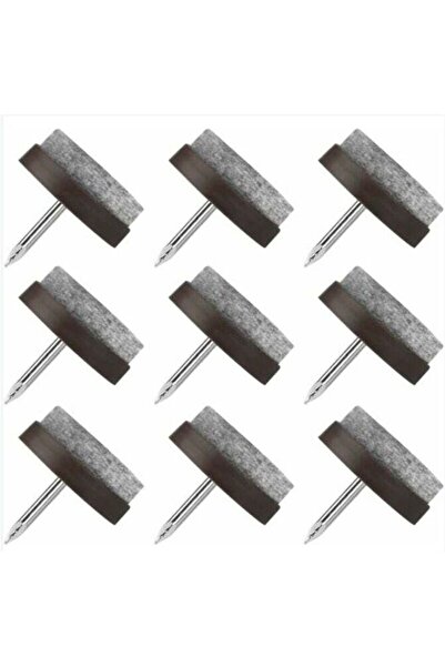 STARSTAR Studded chair leg pads, 80-pack, studded furniture leg pads, 22mm ro...