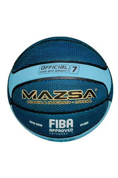 MAZSA Fİba Onaylı Mavi Basketbol Topu