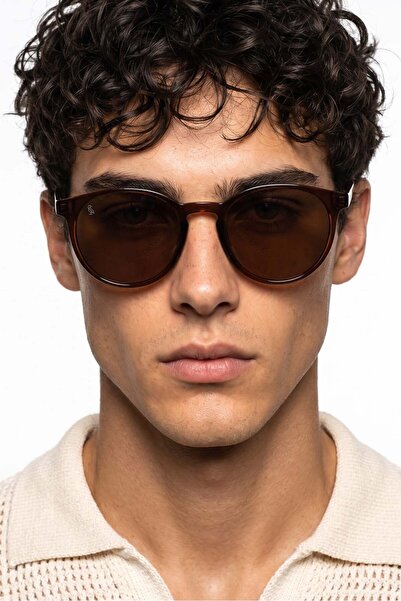 Bilge Karga Rowan Brown Brown Men's Sunglasses