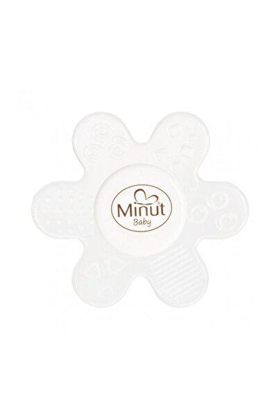Minut Baby Jucarie Dentitie Floare din Silicon, luni 3+ - Minut Baby, 1 buc
